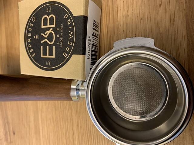 IMS E&B Lab Super Fine Filter Basket - 20 grams | iDrinkCoffee.com 