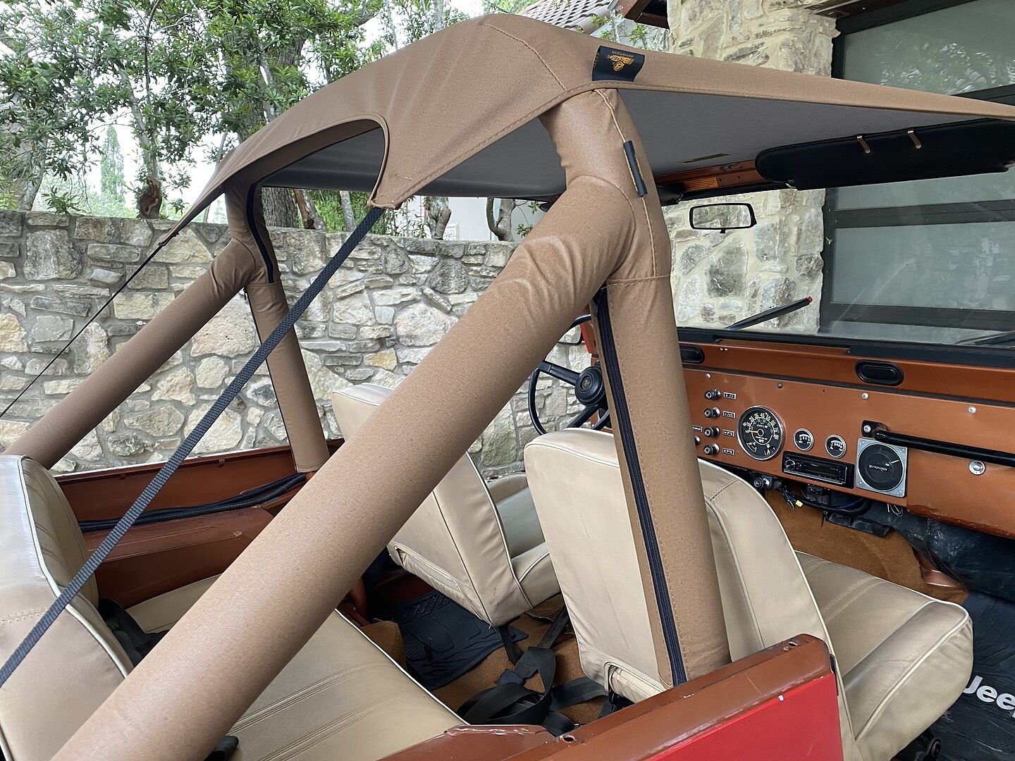 Bestop 5250804 - Traditional Bikini - Jeep '76-86 CJ7 / '81-85