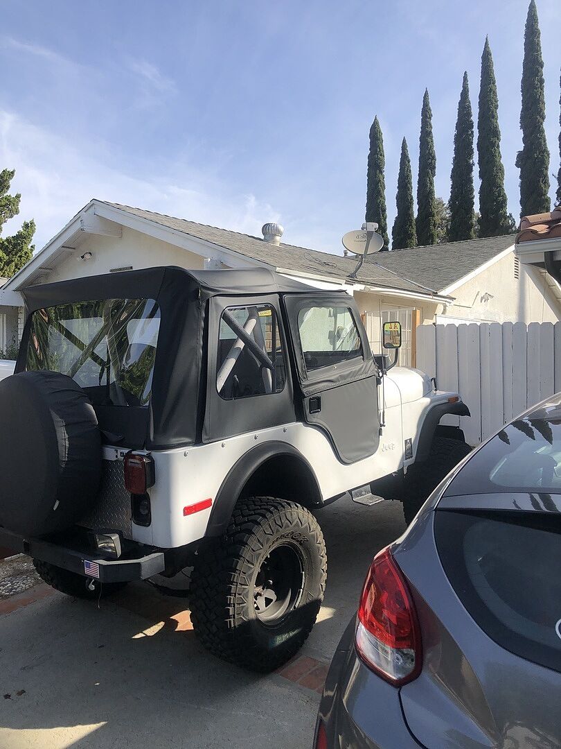 Supertop Classic - Jeep '76-83 CJ5 (Black Crush; Clear Windows