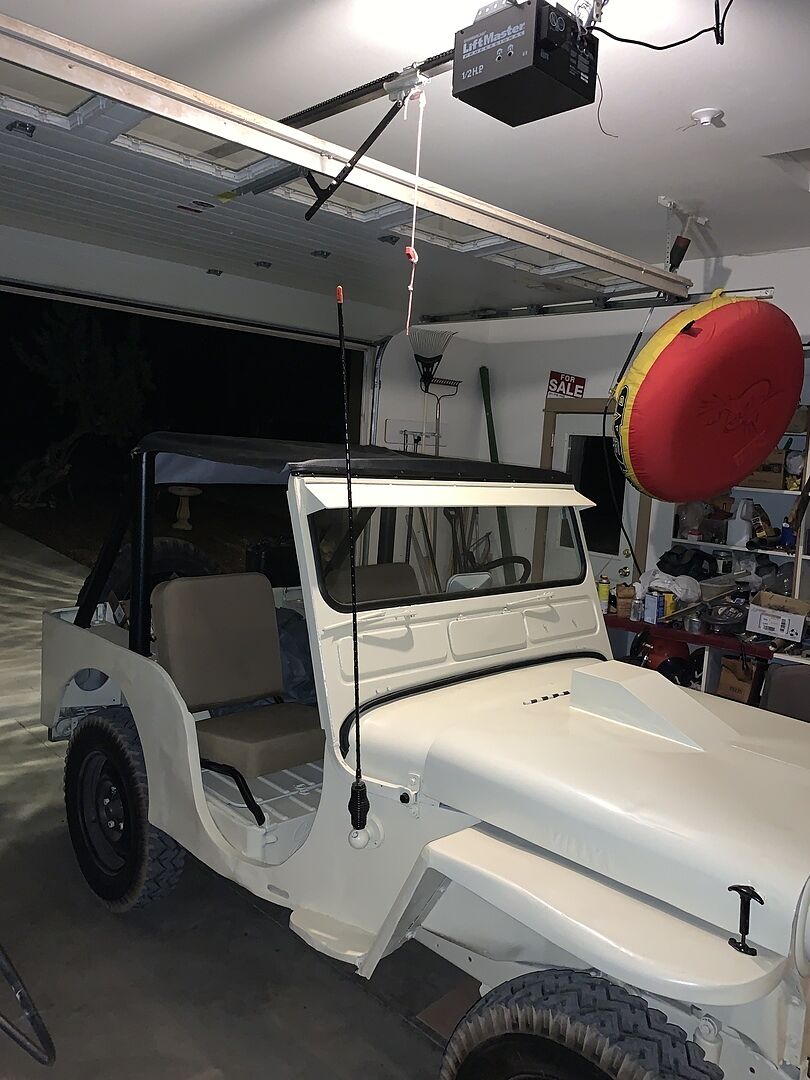 Traditional Bikini - Jeep '55-75 CJ5 / '51-62 M38A1 (Black Crush