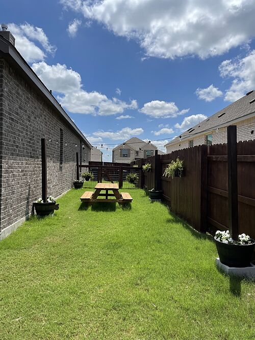 A lawn in Kyle, TX