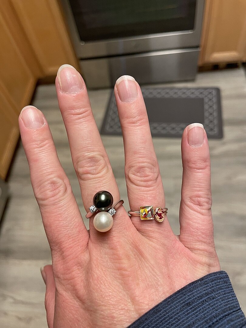 Freshwater Tahitian Pearl Ring