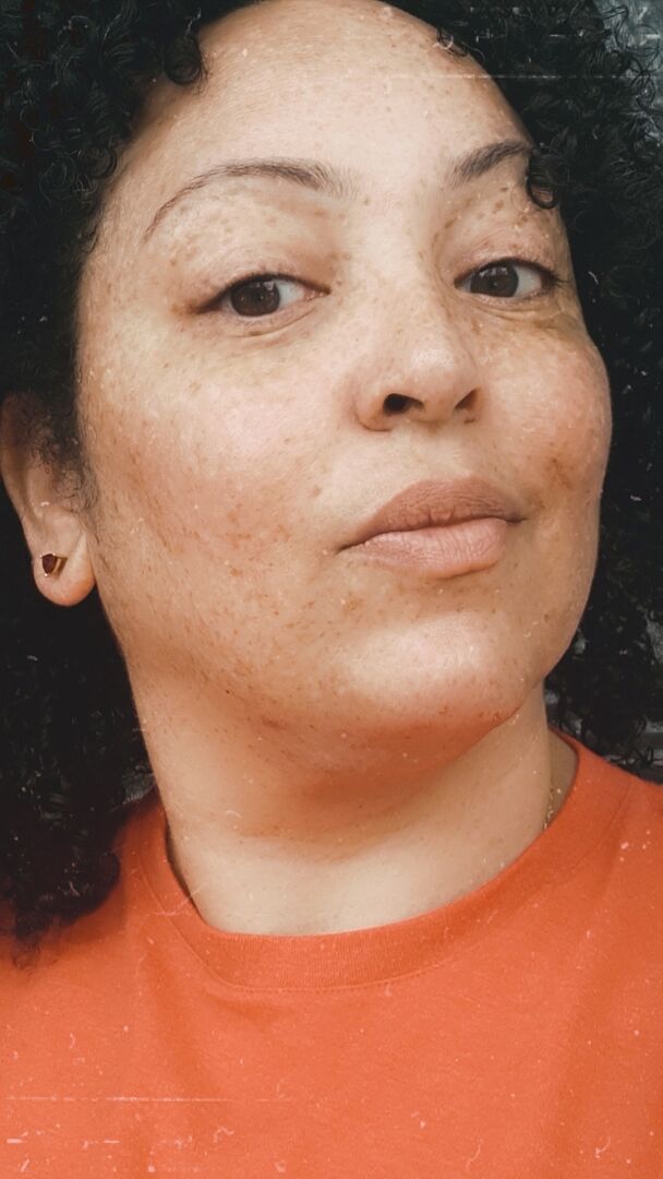 I love my new earrings.