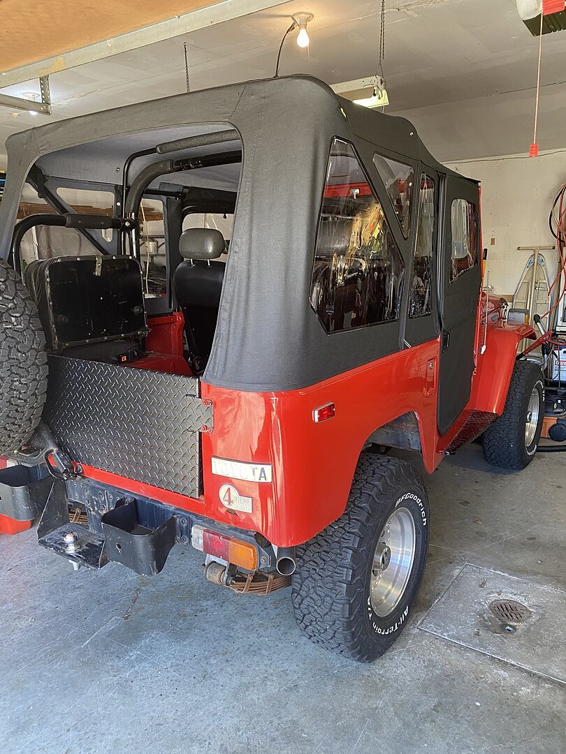 Supertop Classic – 1964‑1984 Squareback Toyota Land Cruiser Soft
