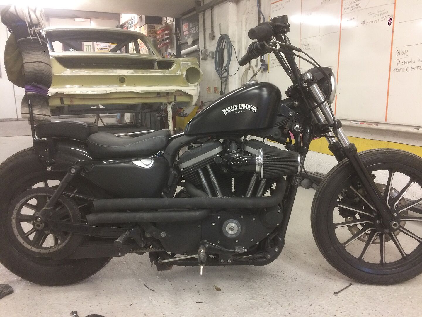 sportster shotgun pipes