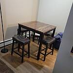 kowloon 5 piece counter dining set