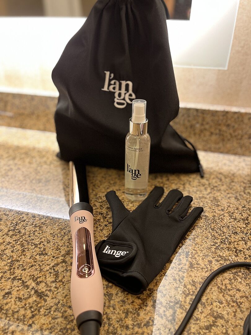 Large or Standard Black Drawstring Hair Tool Bag - L'ange Hair