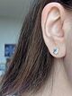 Stunning and classy aquamarine studs