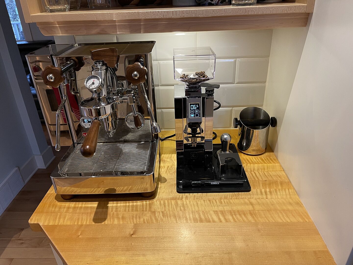 Eureka Oro Mignon XL Grinder - Red | iDrinkCoffee.com Canada