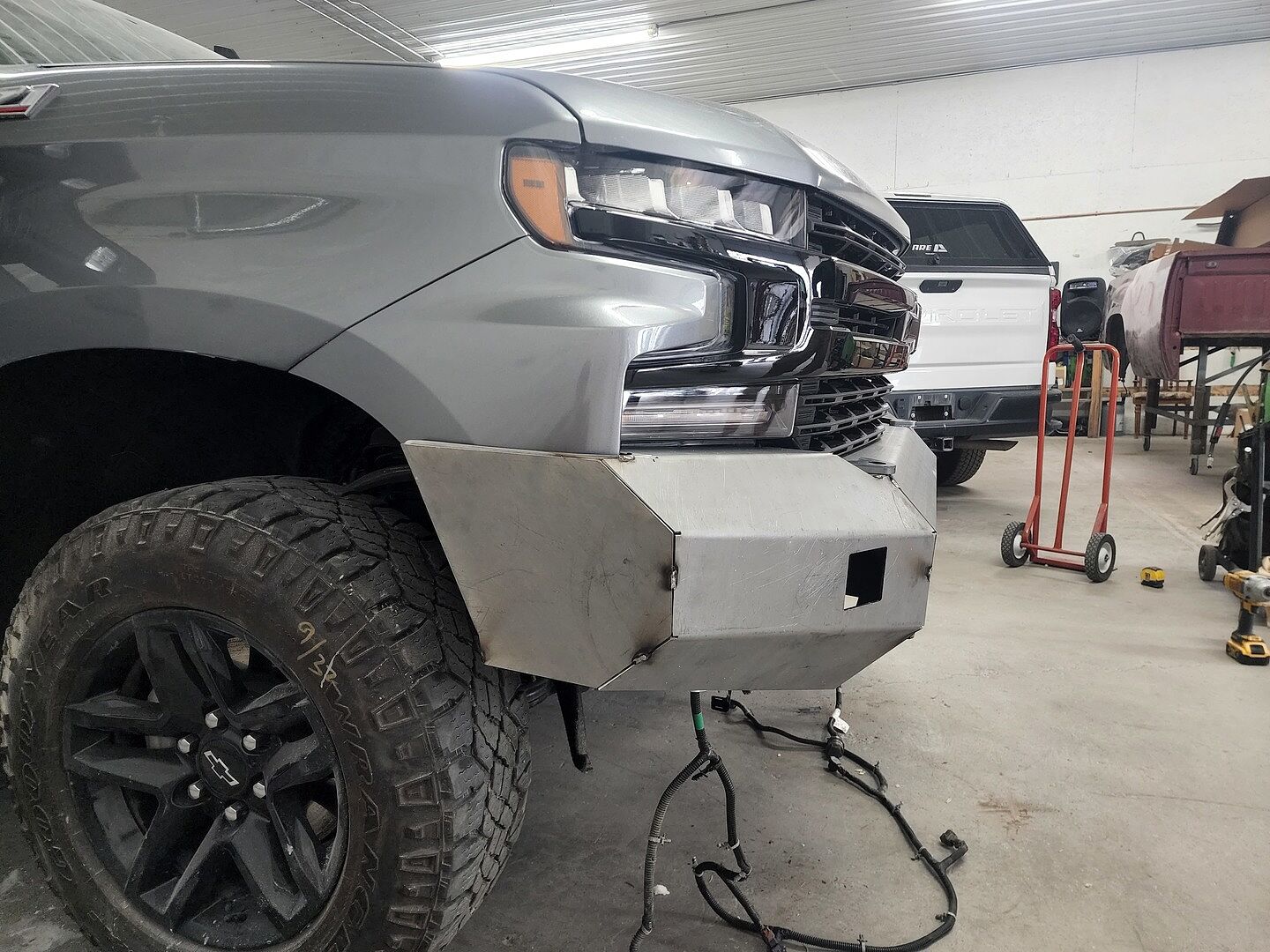 Classic Offroad Front Bumper Kit installed on CHEVY 1500 