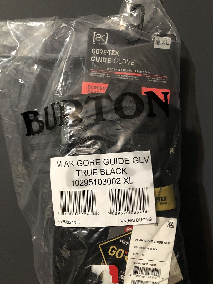Men's Burton [ak] GORE‑TEX Guide Glove | Burton.com Winter