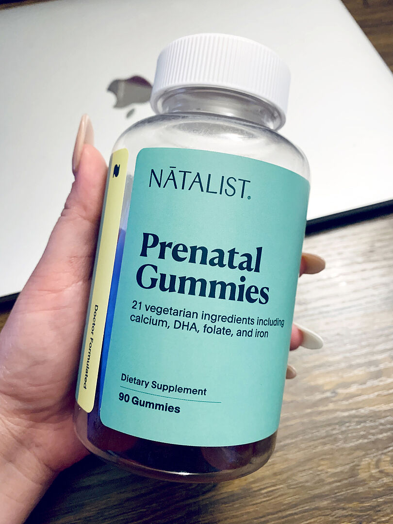Chewable Prenatal Gummy Vitamins with DHA Natalist