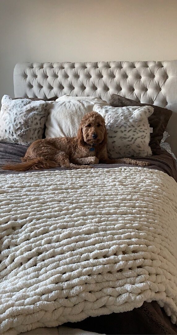 CHUNKY KNIT LARGE THROW BLANKETS Saranoni