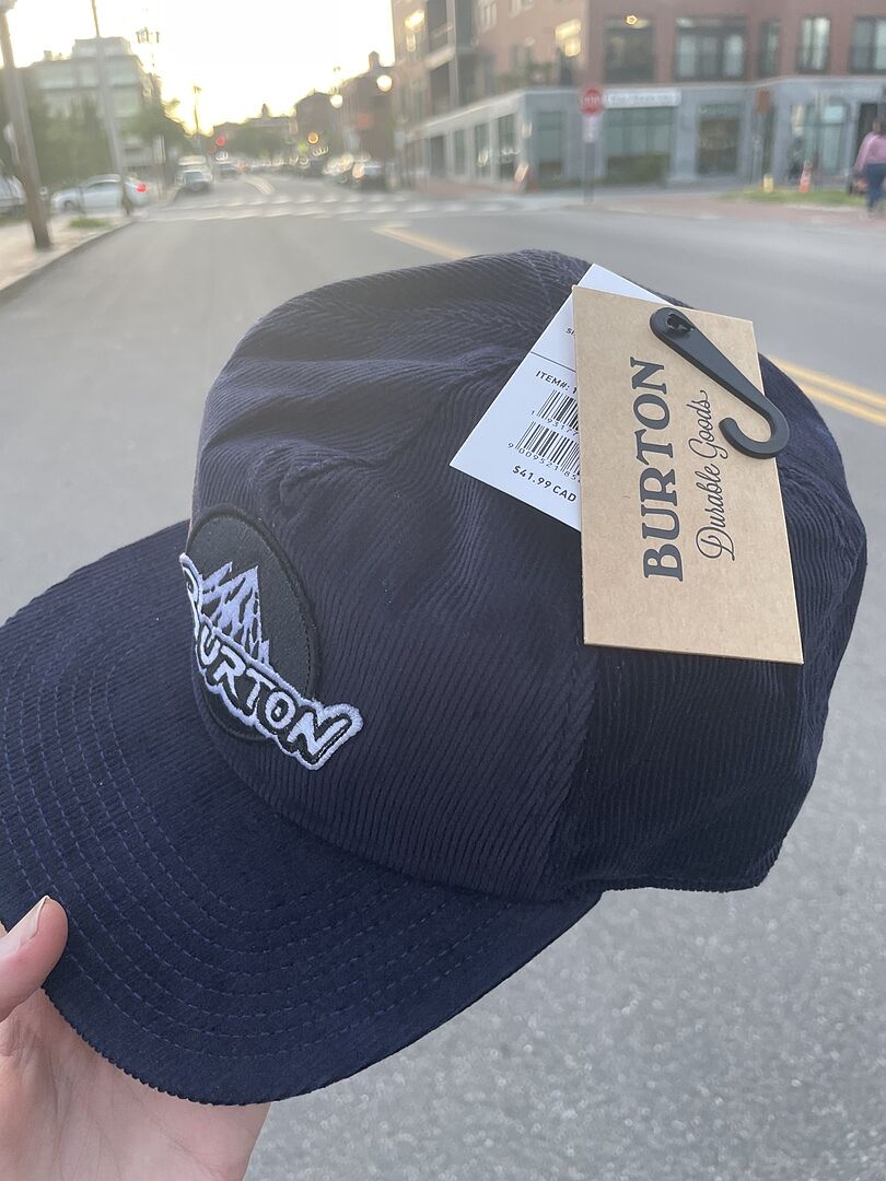 Burton Retro Mountain Snapback Hat | Burton.com Winter 2021 US