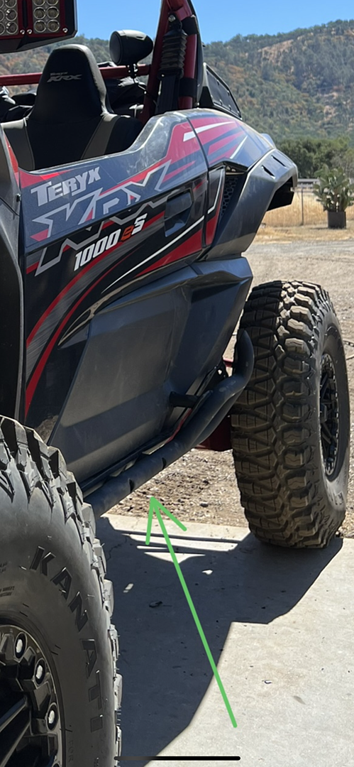 Kawasaki Teryx KRX 1000 Heavy Duty Nerf Bars