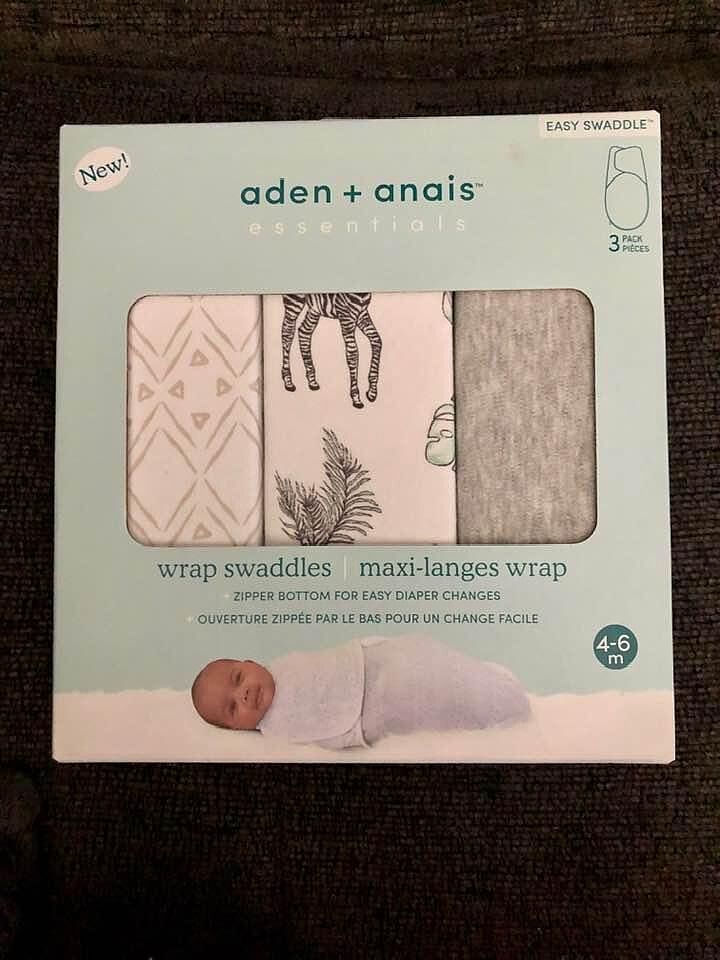 Toile Cotton Easy Swaddles 3 Pack aden + anais