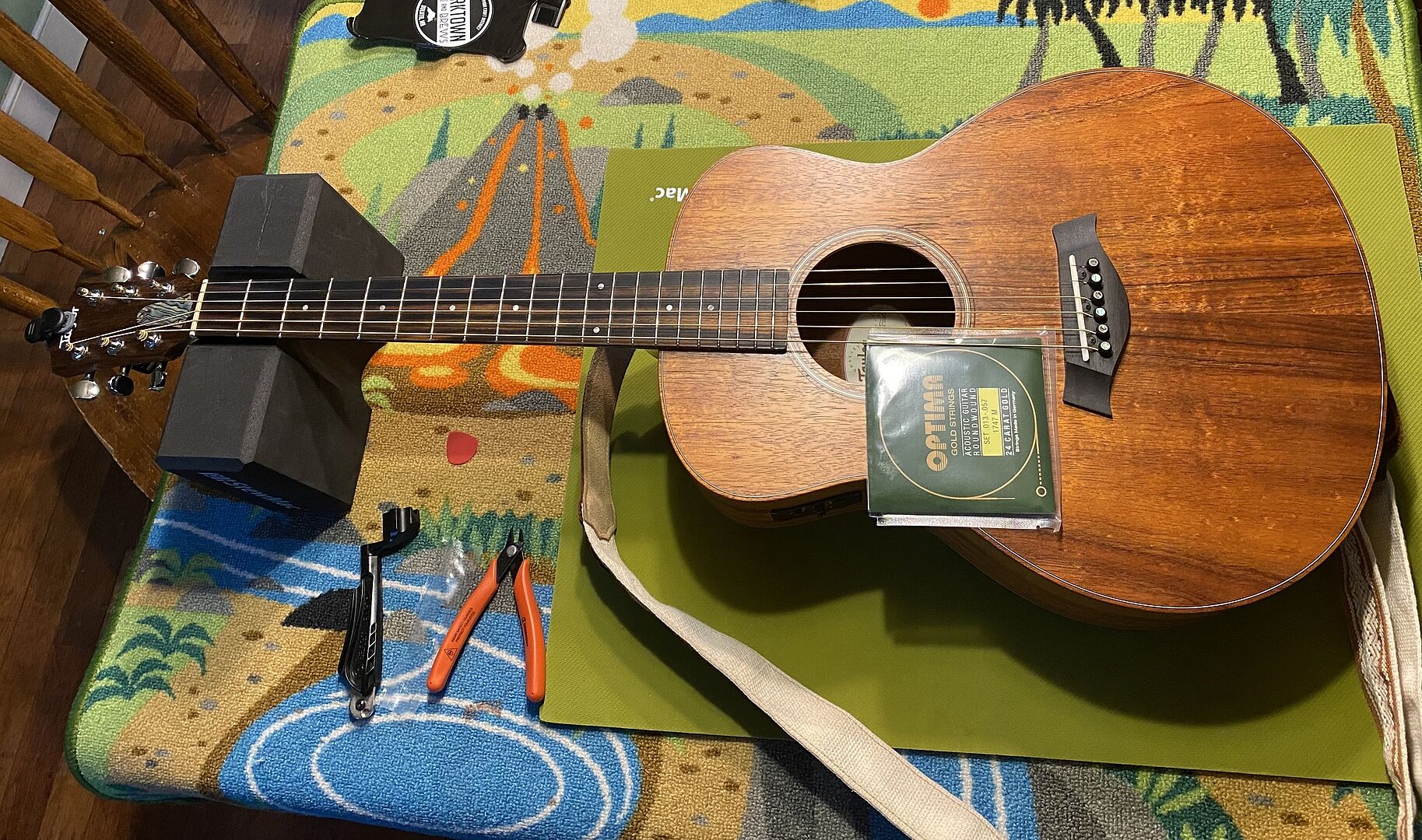 d'Addario EJ82C Cuerdas viola caipira Salão Musical d'Addario EJ82C Cuerdas viola caipira Salão Musical