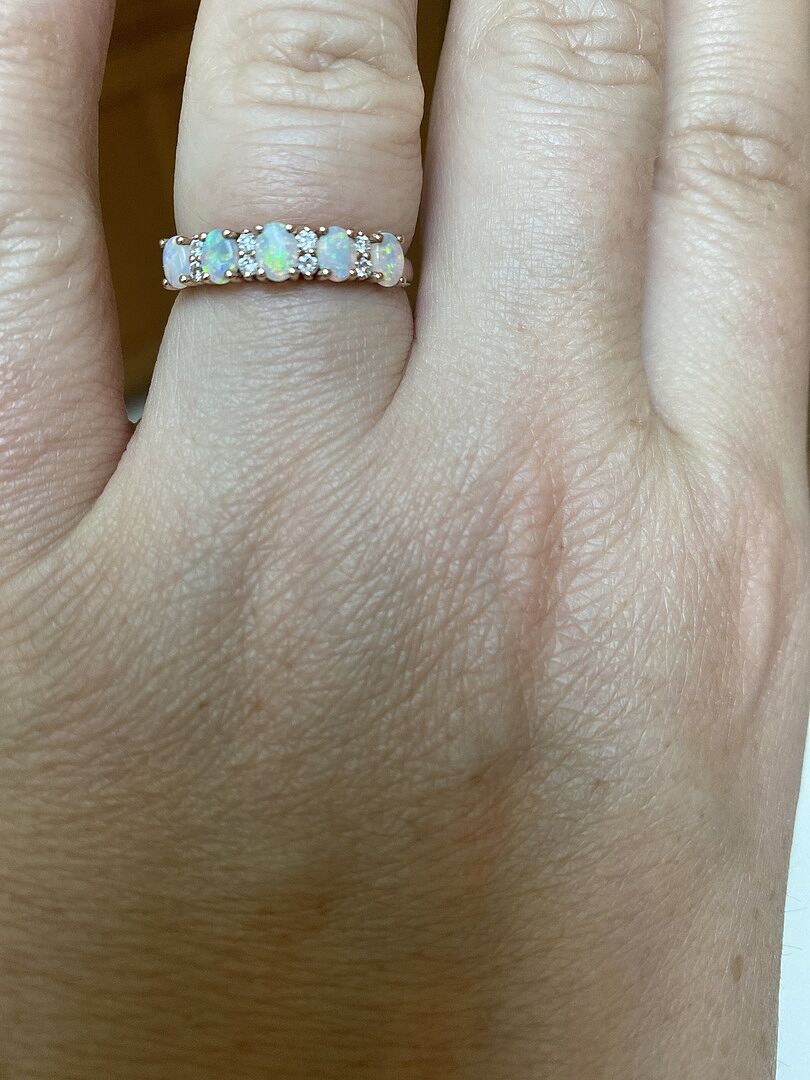 The clarity and color of