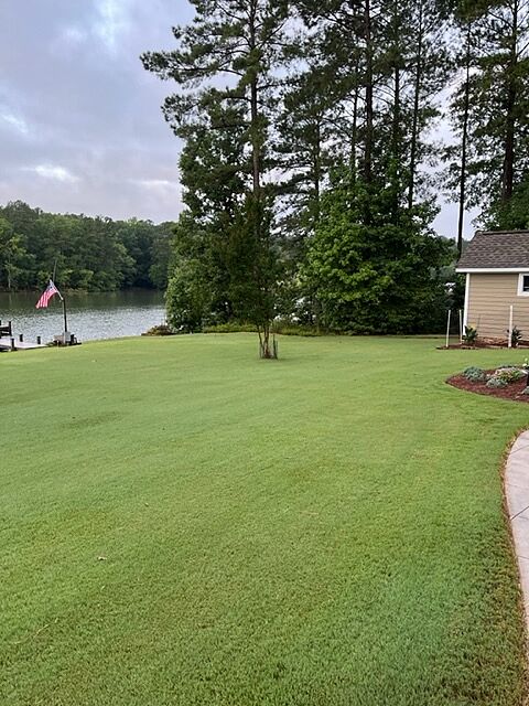 A lawn in Greenwood, SC