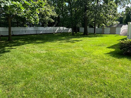 A lawn in Brick, NJ