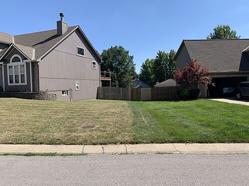 A lawn in Kansas City, MO