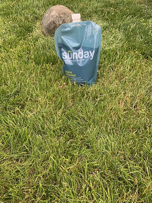 A lawn in Gahanna, OH