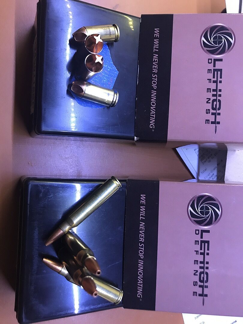 Lehigh Defense High Velocity Controlled Chaos Copper Bullets .2...