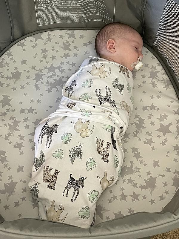 Baby Cotton Easy Swaddle Briar Rose aden + anais