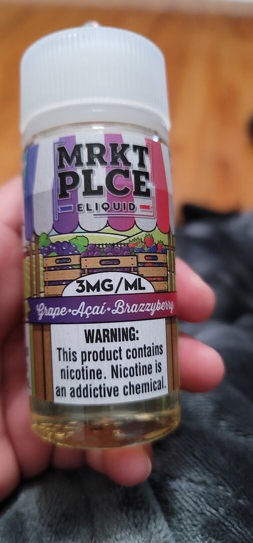 Brazberry Grape Acai - MRKT PLCE - 100mL $13.99