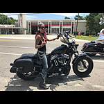 Viking Charger Side Pocket With Shock Cutout Motorcycle Saddlebags For Harley Sportster Forty Eight 48