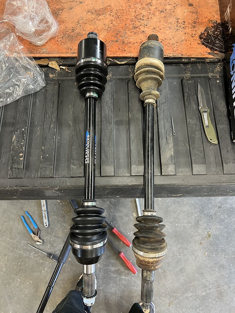 Polaris Ranger XP 1000 Stock ADR Brand Axles SuperATV