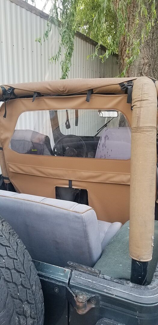 Standard Windjammer - Jeep 1980-83 CJ5; 1980-86 CJ7; 1987-95