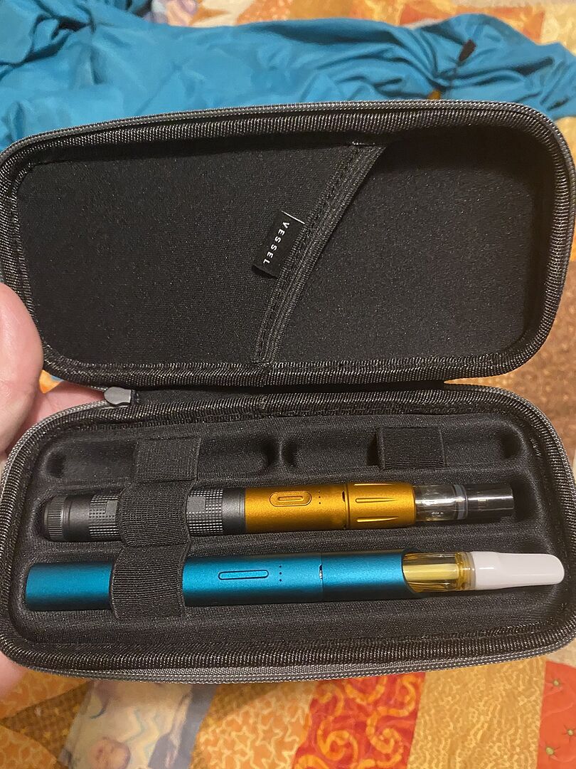 Vessel Rover Navy case opbergtas 2 batterijen