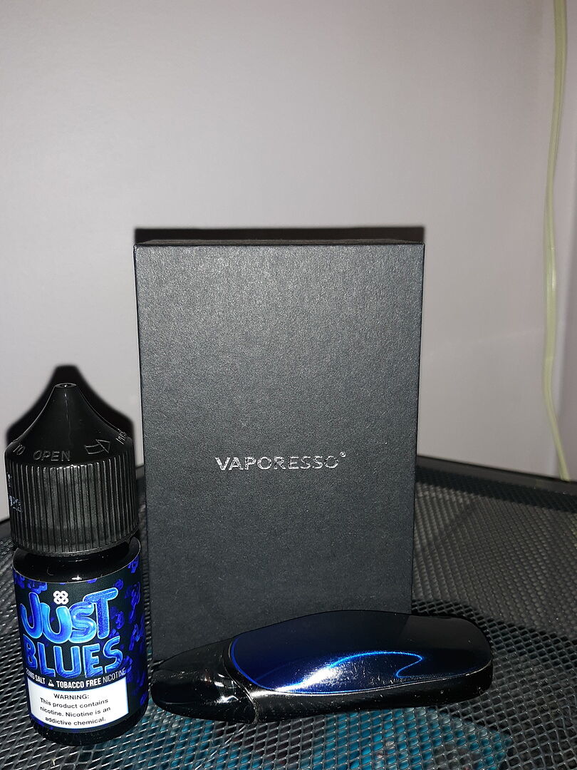nicotine flavored vapes Just Blues Vape Juice Just Blues by Alt Zero 100ML — EJV Distro District  One 21 Salted Caramel 60ml (Freebase) VHN main image 1