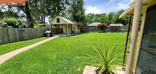 A lawn in Longview, TX