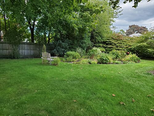 A lawn in Rhode Island