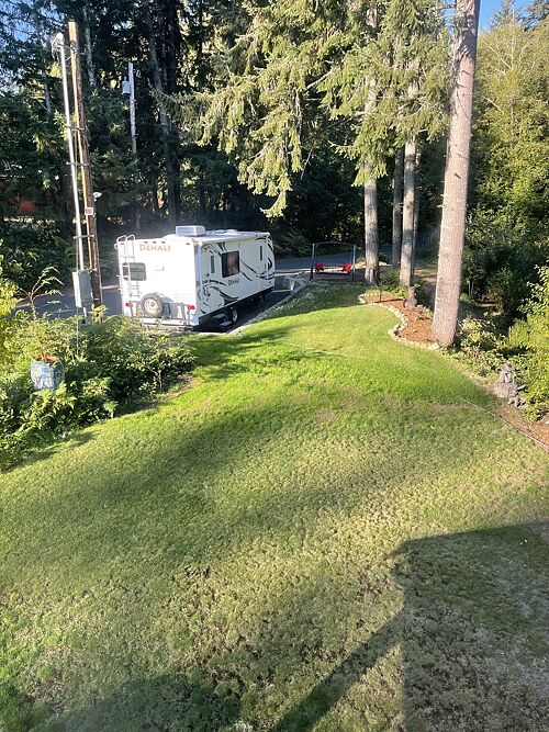 A lawn in Port Orchard, WA
