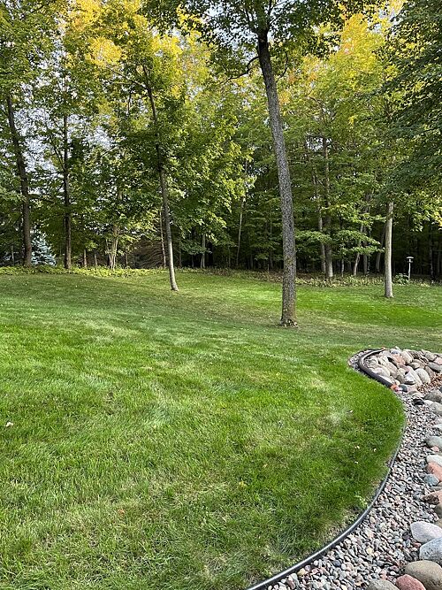 A lawn in WI