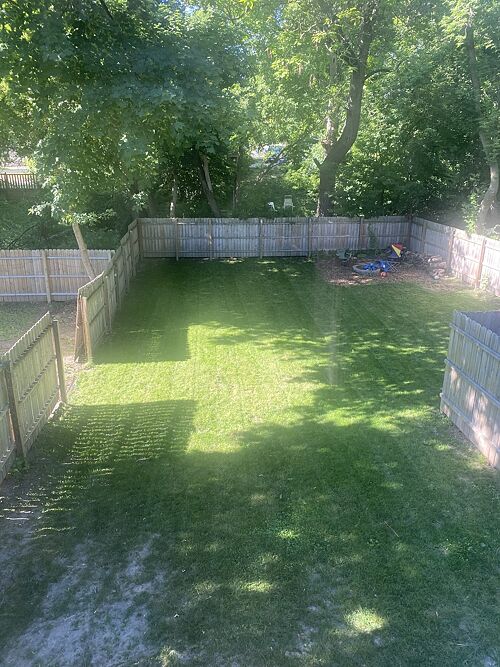 A lawn in Grand Rapids, MI