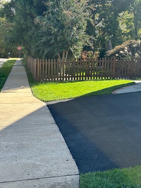 A lawn in Bristow, VA