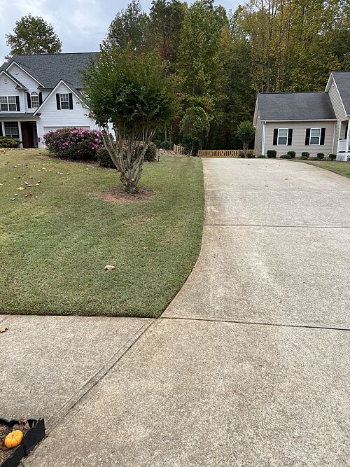 A lawn in Gainesville, GA