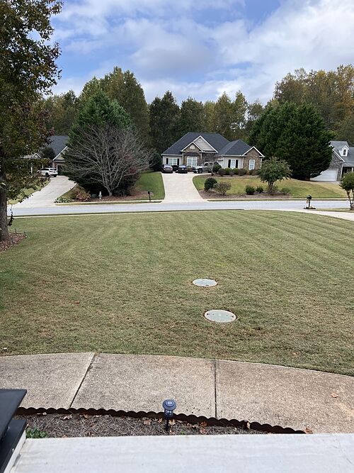 A lawn in Gainesville, GA