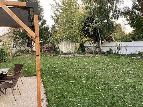 A lawn in Kalispell, MT