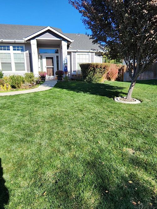 A lawn in Kuna, ID