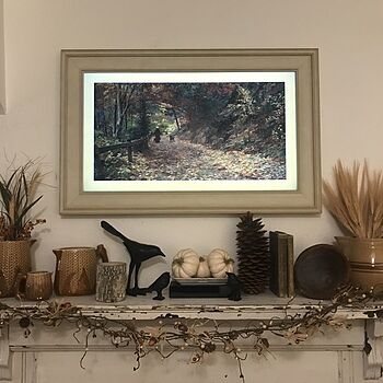 White Frame for Samsung The Frame TV | Deco TV Frames