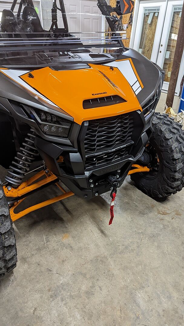 Kawasaki Teryx KRX Winch Mounting Plate SuperATV