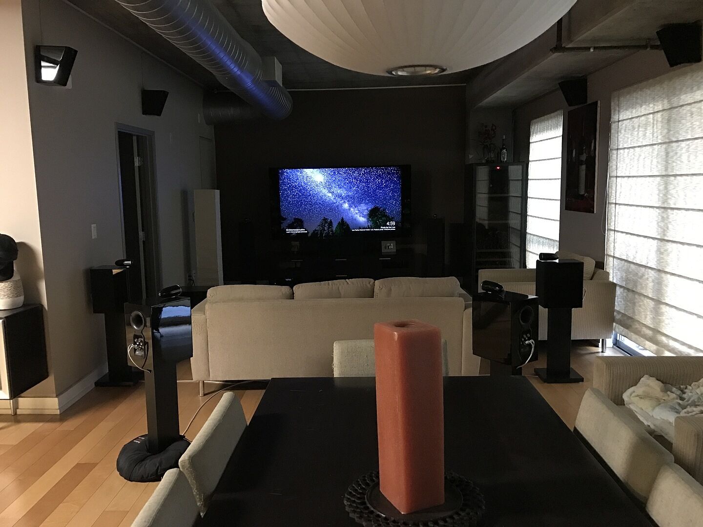 Question Can Klipsch RP500SA Dolby Atmos enabled speakers be hung on the front wall? AVForums