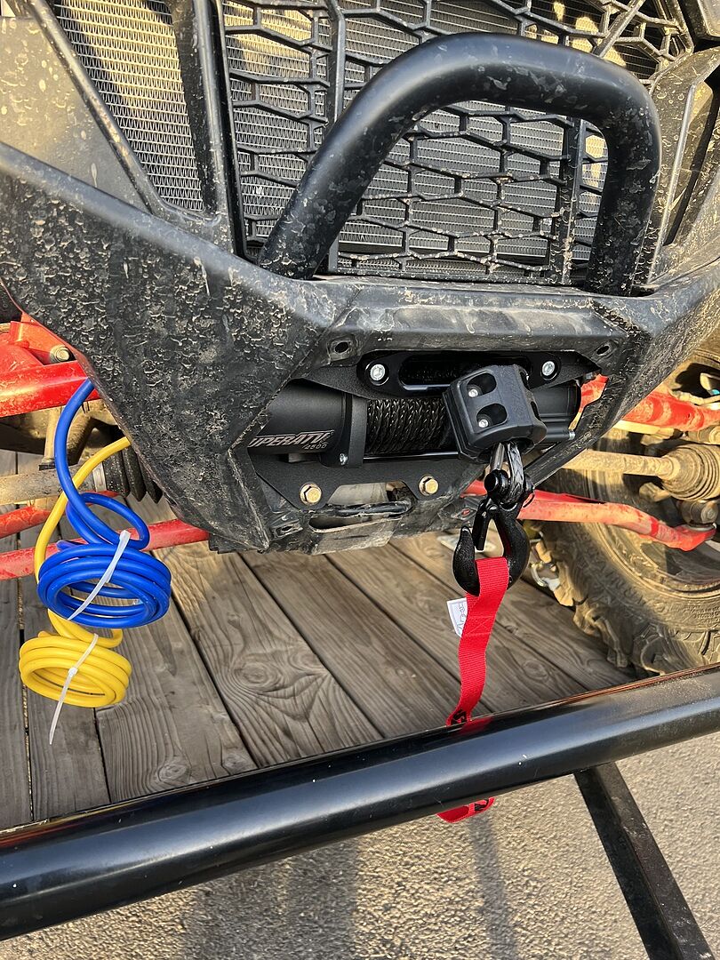 Polaris RZR PRO XP Winch Mounting Plate SuperATV