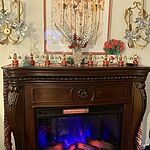 Lexington Infrared Electric Fireplace Mantel in Empire Cherry - 33WM88 – Electric  Fireplaces Direct