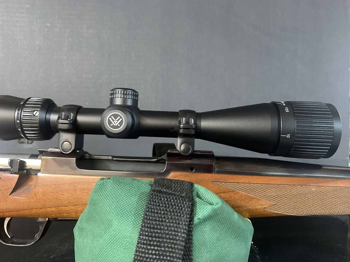 Ruger M77 2Piece Steel Scope Rings 4B/5B 1" Medium Blued